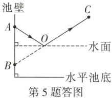 水平池底第5题答图