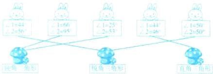 纯角角形颈角二角形直角三角形