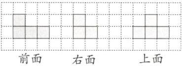 前面上面右面