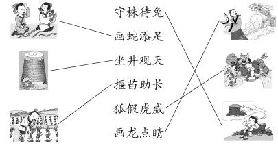 狐假虎威画龙点睛