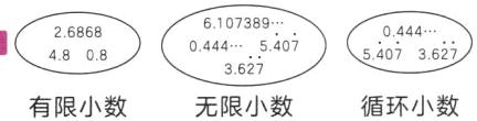 循环小数无限小数有限小数