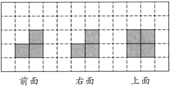 上面前面右面