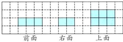 右面上面前面