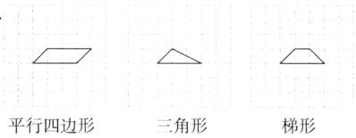 平行四边形三角形梯形