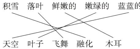 天空叶子飞舞融化木耳