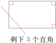剩下3个直角