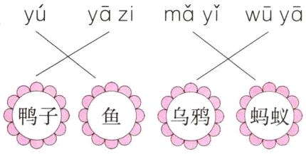 鸭子鱼乌鸦蚂蚁