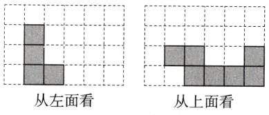 从左面看从上面看