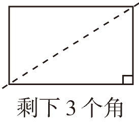 剩下3个角