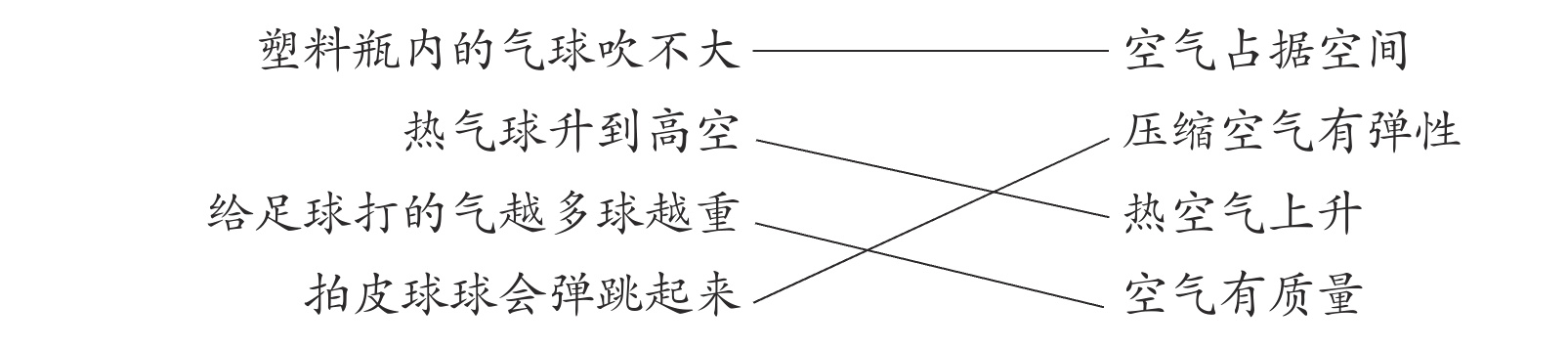 拍皮球球会弹跳起来空气有质量