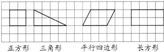 平行四边形长方形三角形正方形
