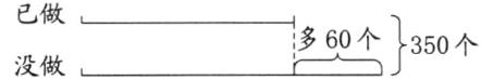 5已做多60个350个没做