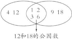 12和18的公因数