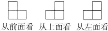 从前面看从上面看从左面看