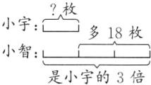 小智是小宇的3倍