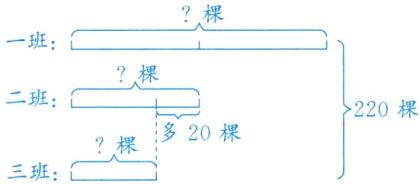 棵多20棵三班