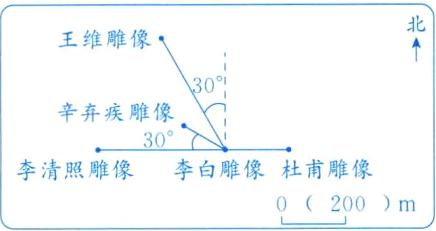 李清照雕像李白雕像杜甫雕像0200m
