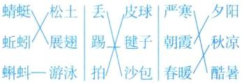 蚯蚓展翅毽子蝌蚪游泳沙包春暖