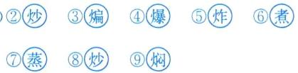 焖炒蒸