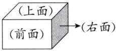 右面前面了