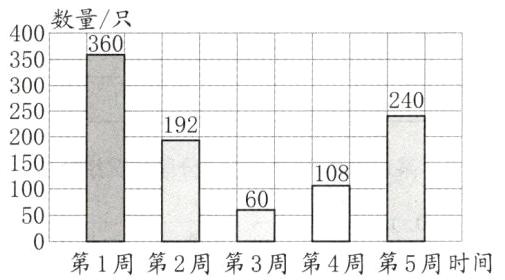 50第1周第2周第3周第4周第5周时间