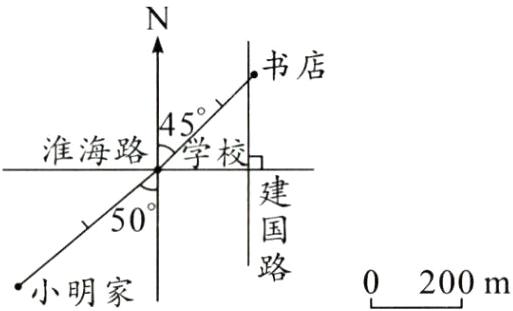 0200m小明家