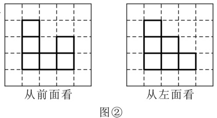 从前面看从左面看图