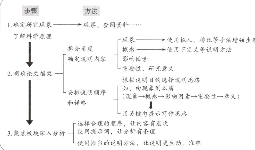 3聚焦板块深入分析1使用恰当的说明方法让说明更生动准确