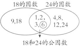 18和24的公因数