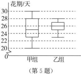 甲组乙组第5题