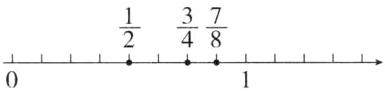 frac12frac34frac78