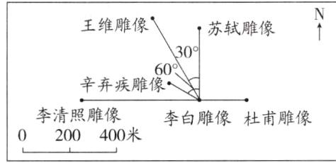 李清照雕像李白雕像杜甫雕像200400米
