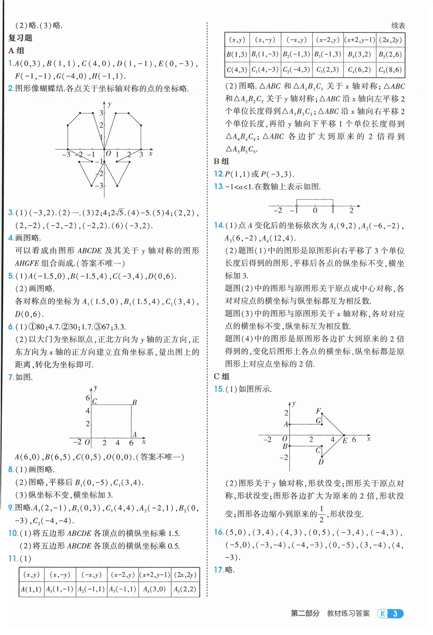 2026年教材课本八年级数学下册冀教版&nbsp;第3页