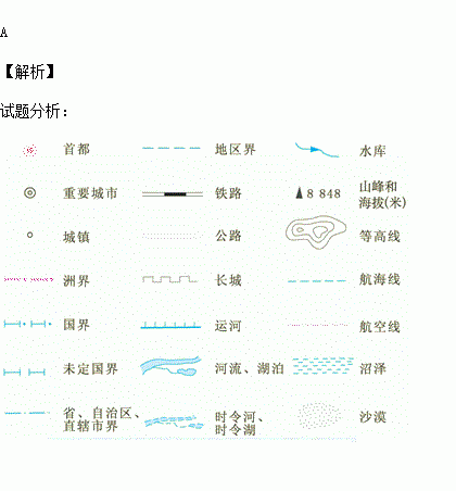 国界和洲界的图例图片